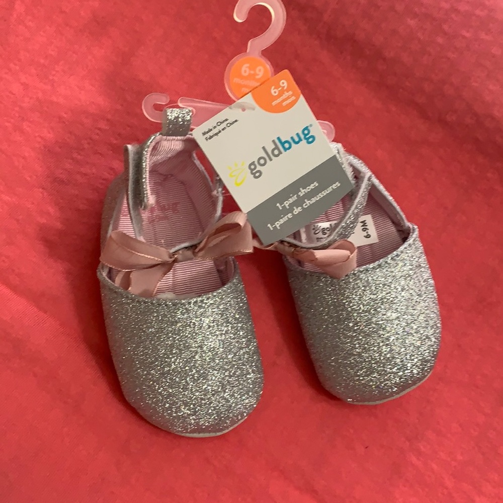 Infant soft bottom party shoes